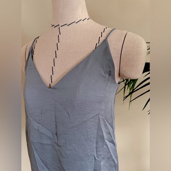 Express Cami Top Spaghetti Straps | Pale Blue | Size XXS - Picture 1 of 7
